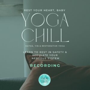 YOGA CHILL - Ausruhen lernen mit Fokus Schulter, Nacken & Brustwirbelsäule - on demand